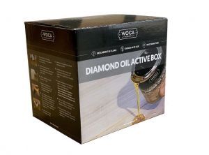 Woca Diamond Oil Active Box Caramel Brown